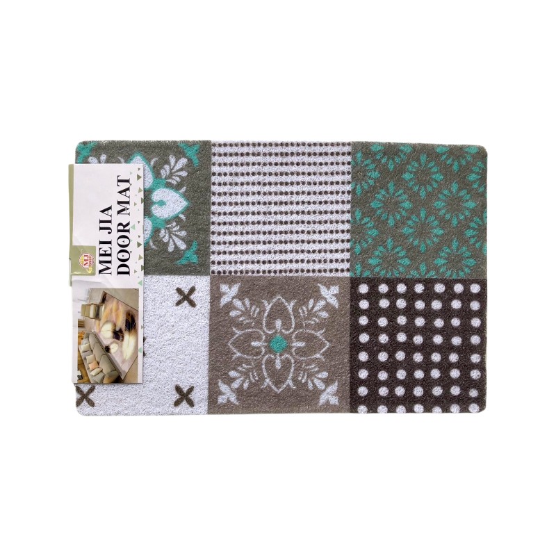 Πατάκι εισόδου – 38x58cm – 915541 – Green/Grey