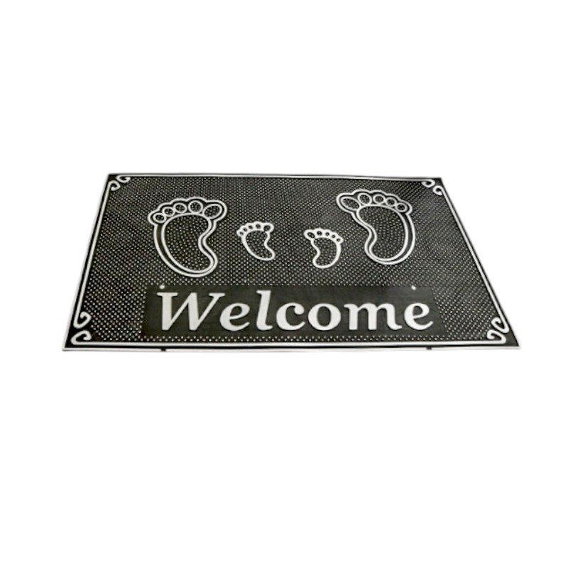 Πατάκι εισόδου – 48x78cm – 915688 – Black/Grey