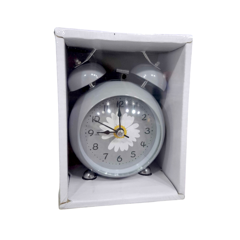 Επιτραπέζιο ρολόι – Ξυπνητήρι – 670-5 – 920183 – Grey