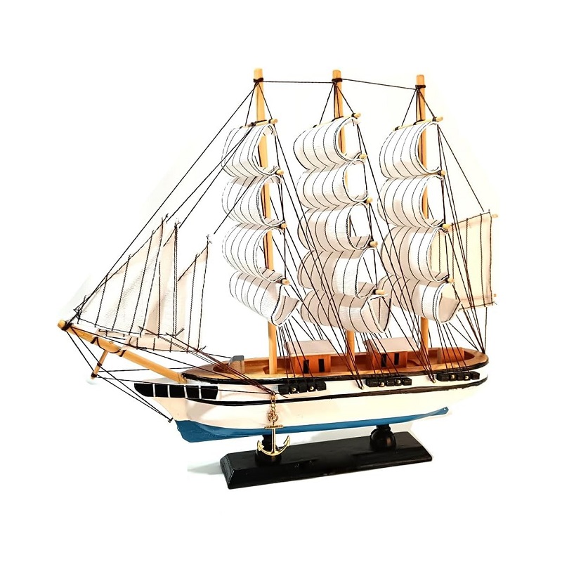 Διακοσμητικό Souvenir – Καραβάκι ιστιοφόρο – 8-33cm – 920884