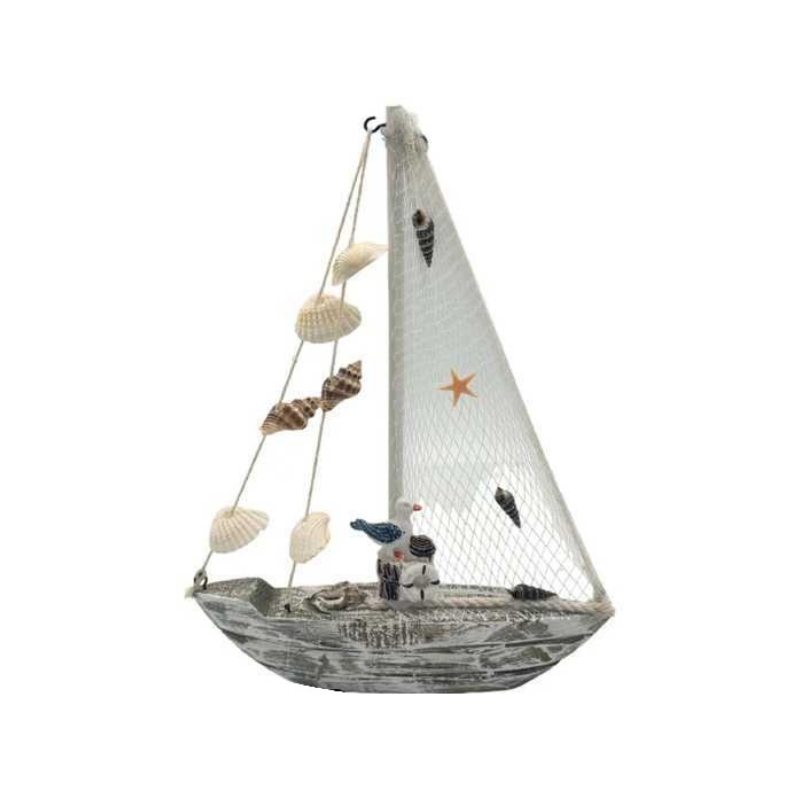Σετ διακοσμητικά Souvenir – Καραβάκι – 2 τεμάχια – L2023-28 – 920952