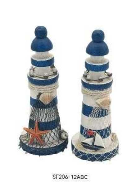 Σετ διακοσμητικά Souvenir – Φάρος – 4 τεμάχια – SF206 – 921072