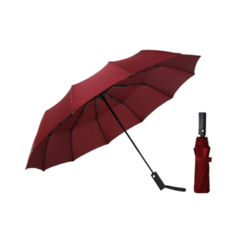 Αυτόματη ομπρέλα σπαστή – 12K – 921645 – Red