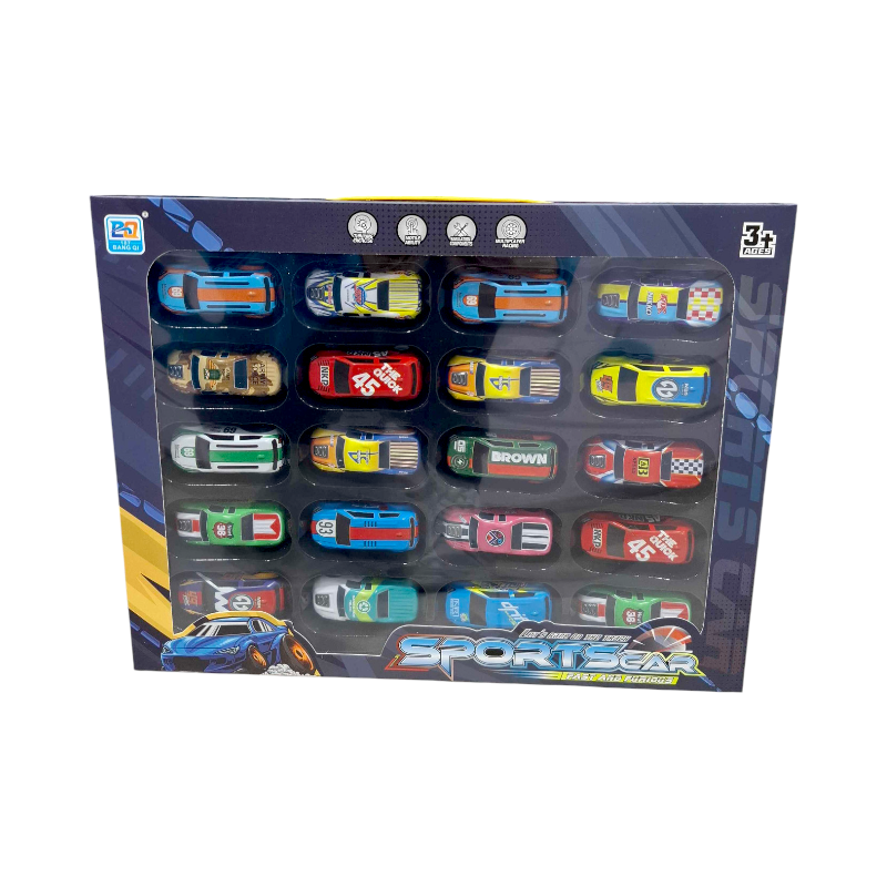 Σετ μεταλλικά αυτοκινητάκια – BQ187-166.8 – 20pcs – 922227