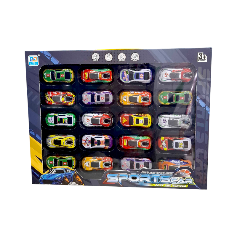 Σετ μεταλλικά αυτοκινητάκια – BQ187-156.8 – 20pcs – 922228