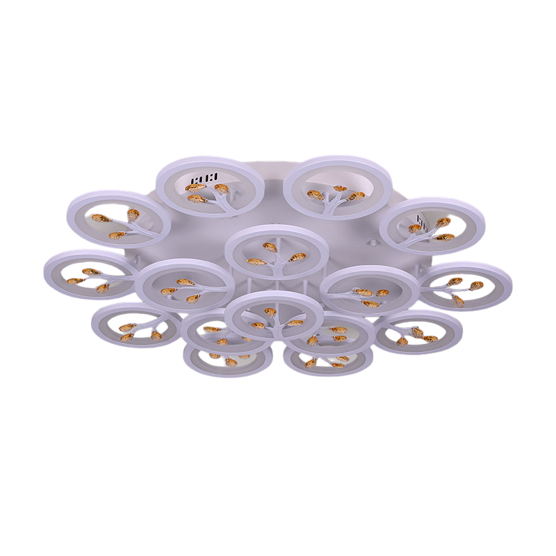 Φωτιστικό οροφής LED – Πλαφονιέρα με Dimmer – 5156-15WH – 943734