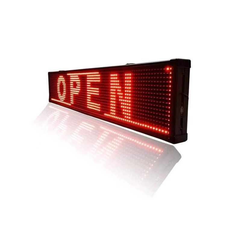 Πινακίδα LED WIFI – 200x40cm – RED – 951369