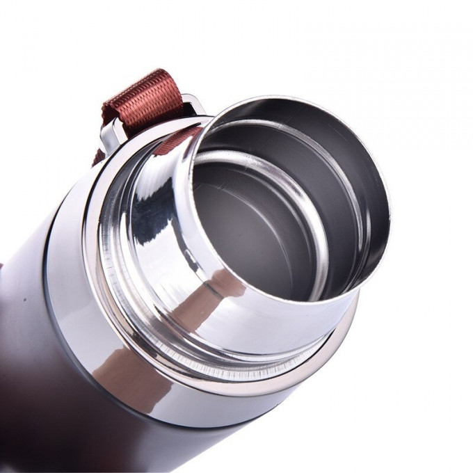 Φορητό παγούρι-θερμός με ποτήρι – 750ml – 954279 – Black