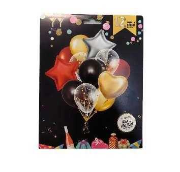 Σετ μπαλόνια party – 12pcs – 024117