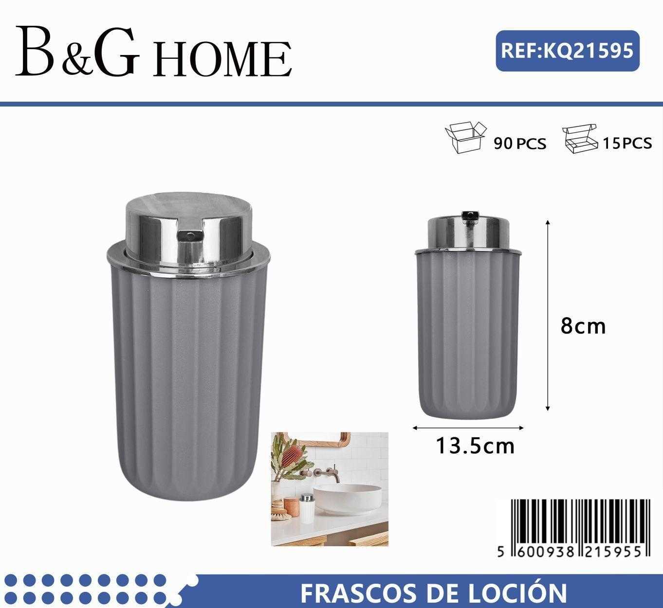 Θήκη κρεμοσάπουνου Dispenser πλαστική – Grey – 21595