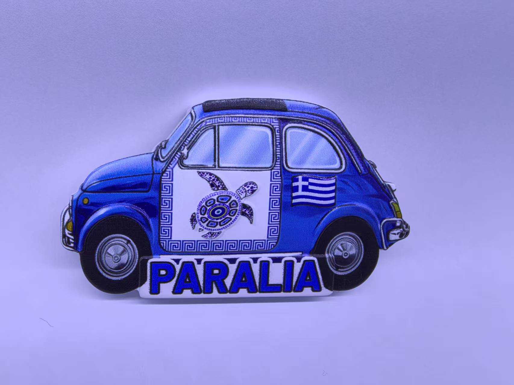 Τουριστικό μαγνητάκι Souvenir – Σετ 12pcs – Paralia – 678431