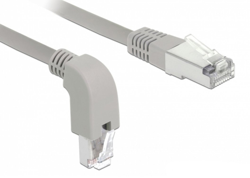 POWERTECH καλώδιο δικτύου CAB-N165, Cat 5e U/UTP, CCA 26AWG, 1m, γκρι