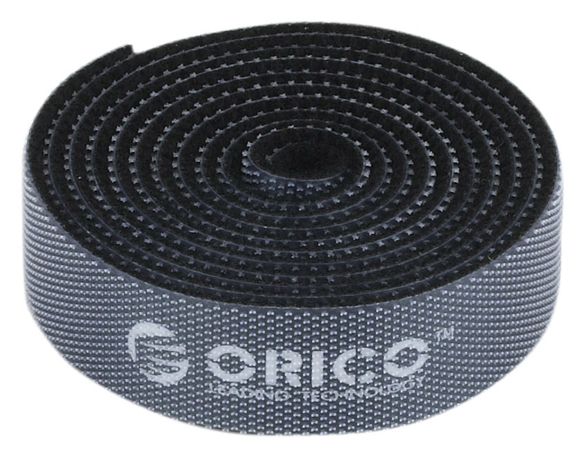 ORICO ταινία τύπου Velcro πολλαπλών χρήσεων CBT-1S, 15mm, 1m, μαύρη