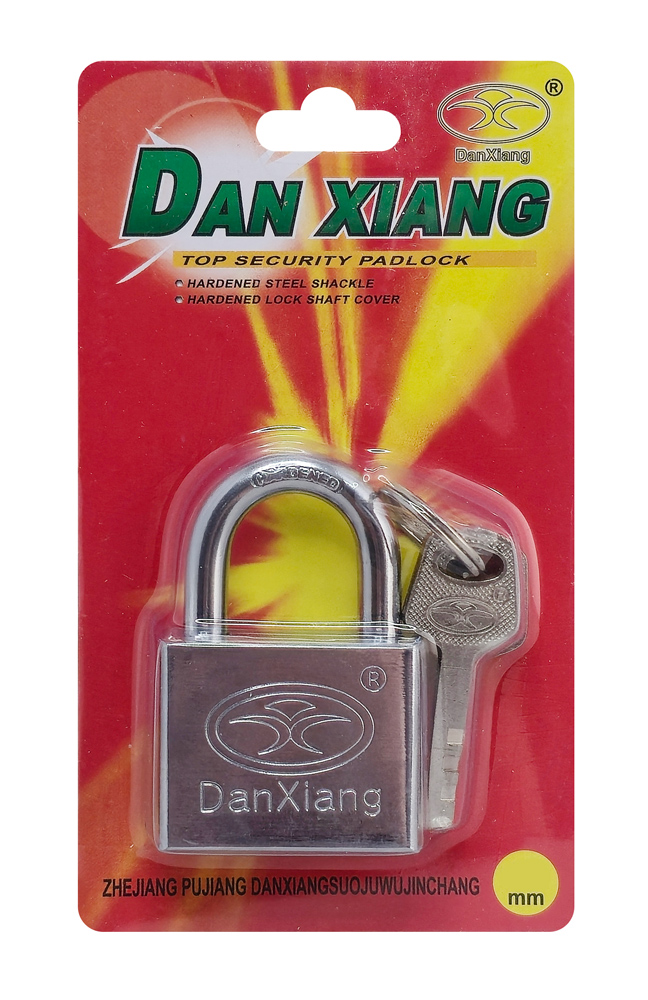 DAN XIANG λουκέτο πέταλο με κλειδί CTL-0028, 40mm, μεταλλικό