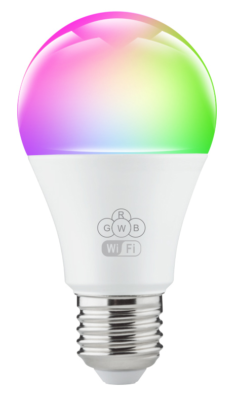 POWERTECH Smart λάμπα LED E27-013, Wi-Fi, 10W, E27, RGB 2700-6500K