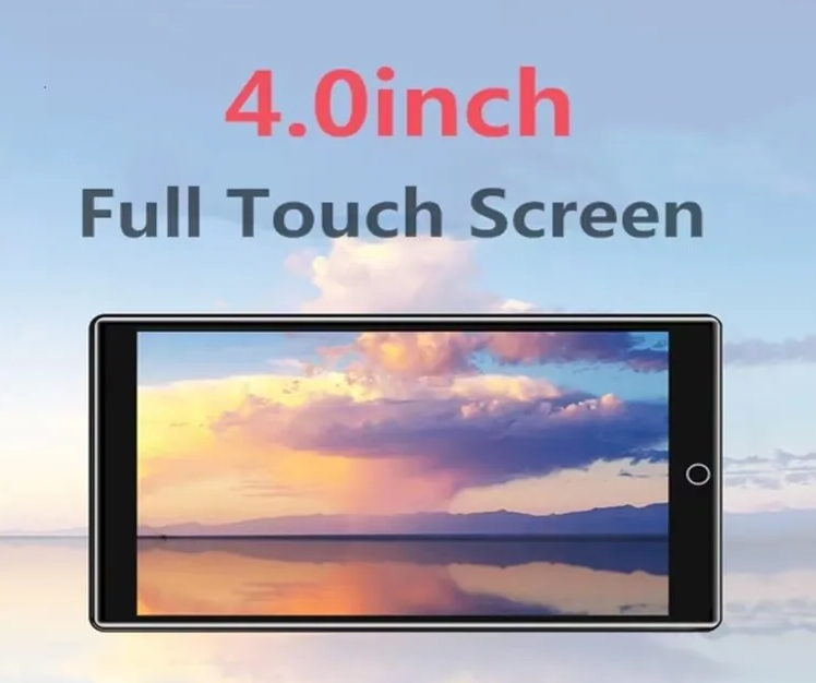 RUIZU MP3 player Η1 με οθόνη αφής 4″, 32GB, ελληνικό μενού, Bluetooth, μαύρο