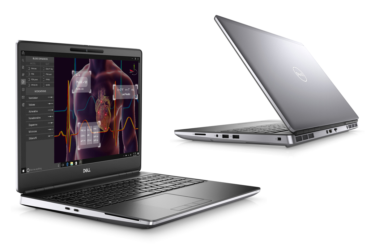 DELL Laptop Precision 7550, Refurbished Grade A, i7-10850H, 32/512GB NVME, 15.6″, Cam, UHD Graphics/QUADRO T1000, FreeDOS