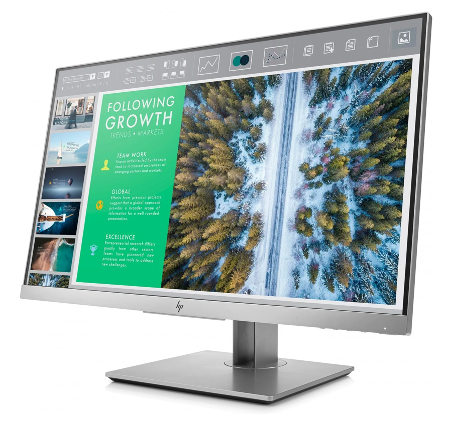HP used οθόνη E243 IPS-LED, 23.8″, Full HD, VGA/HDMI/DisplayPort, Grade B