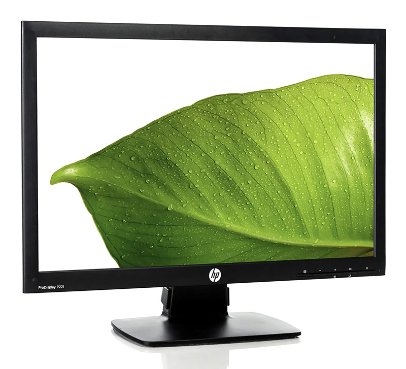 HP used οθόνη P221 LED, 21.5″ Full HD, VGA/DVI, Grade A