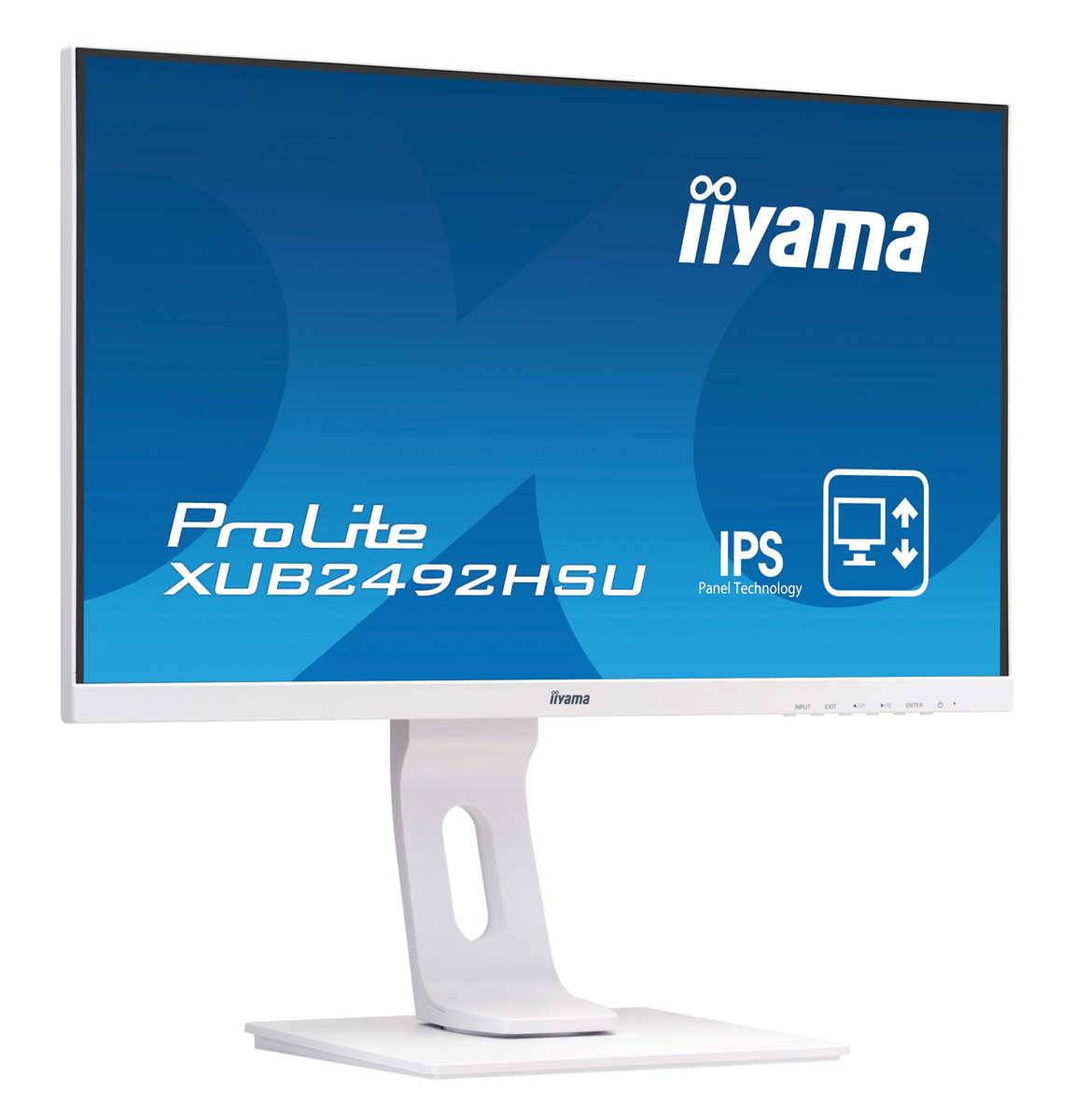 IIYAMA used οθόνη XUB2492HSUW1 IPS-LED, 23.8″ 1920×1080, VGA/HDMI/DisplayPort, Grade A