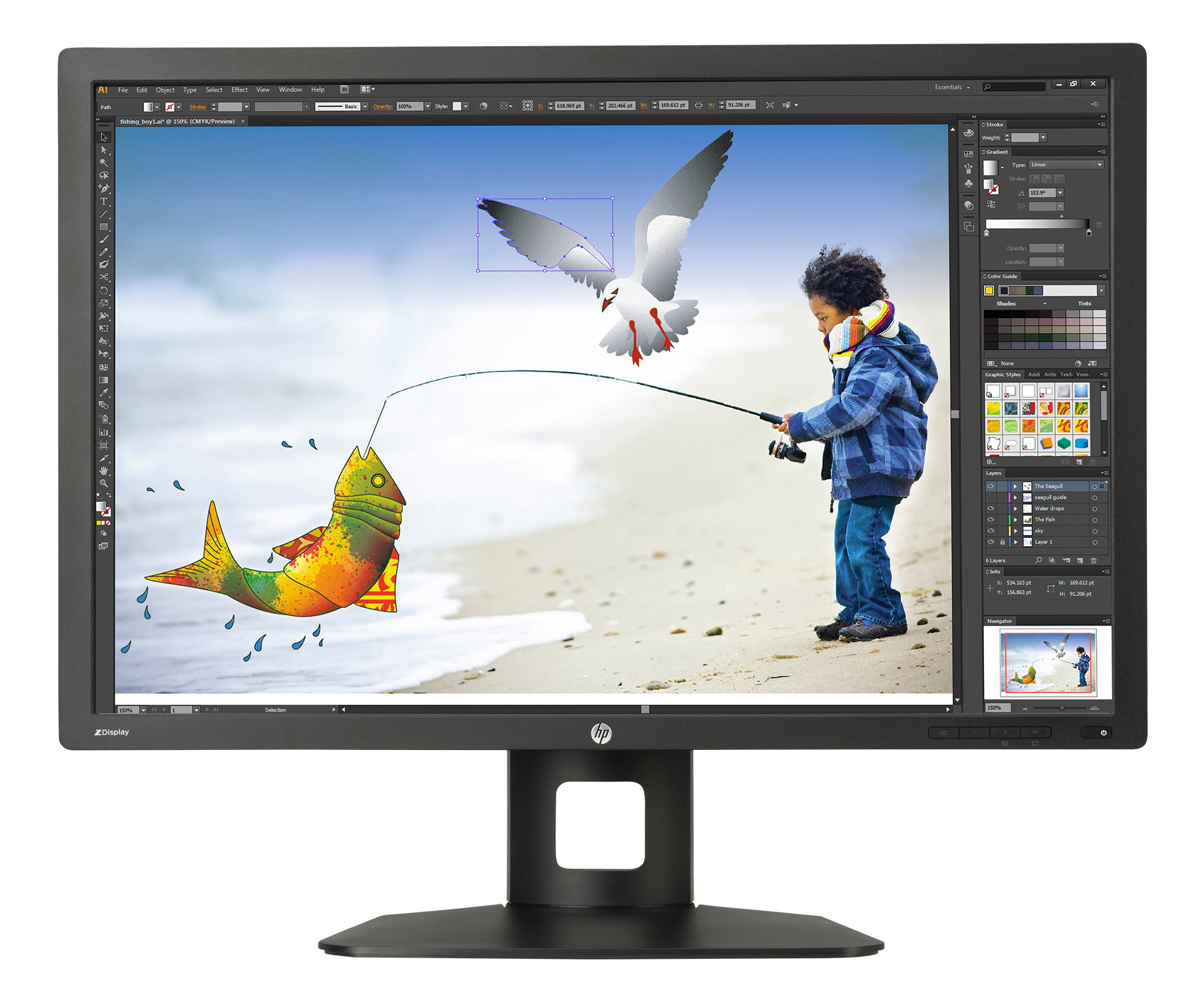 HP used οθόνη Z30i IPS-LED, 29.83″, 2560×1600, VGA/HDMI/DisplayPort, Grade A