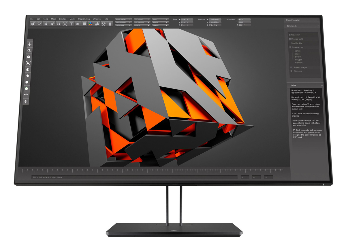 HP used οθόνη Z32 IPS-LED, 31.5″, 3840×2160, HDMI/DisplayPort/USB-C/mini DisplayPort, Grade A