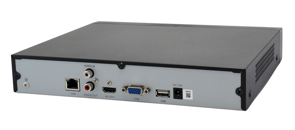 LONGSE NVR καταγραφικό NVR3116E1, 4K, H.265/H.264, 16 κανάλια