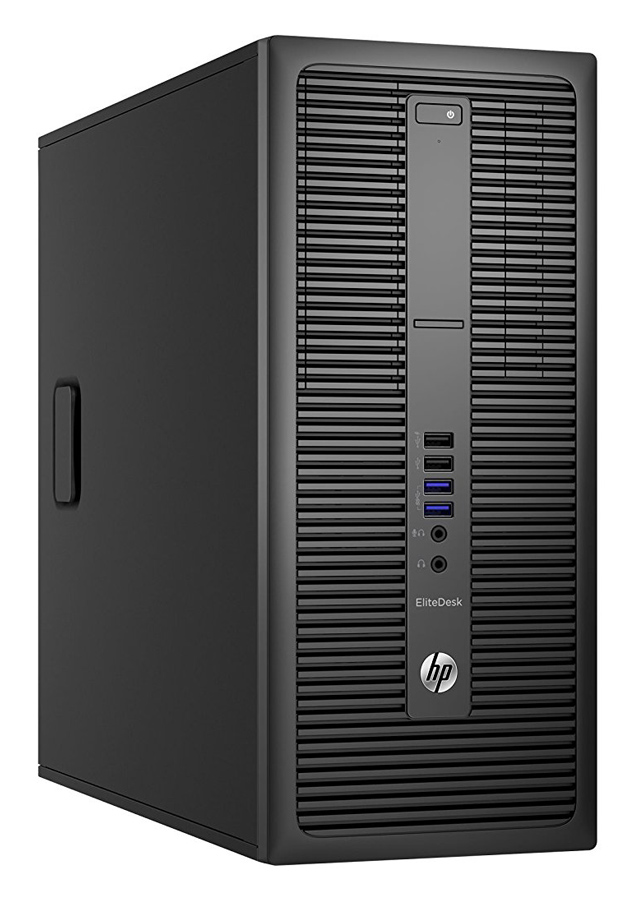 HP PC EliteDesk 800 G2 TWR, Refurbished Grade A Repainted, i5-6500, 16/256GB SSD, DVD-RW, FreeDOS