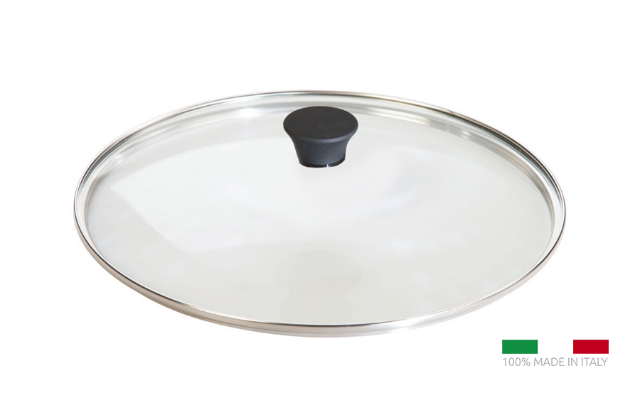 FLONAL Γυάλινο καπάκι 26cm με τρύπα εκτόνωσης ατμού