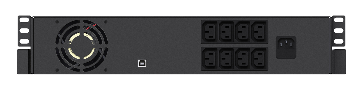 POWERTECH UPS Line Interactive PT-2000LI, 2000VA/1200W, 8x IEC 320 C13