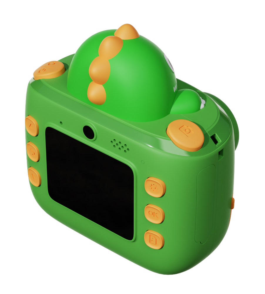 WOWKIDS παιδική φωτογραφική μηχανή K64 με εκτυπωτή, 26MP, 2″, πράσινη