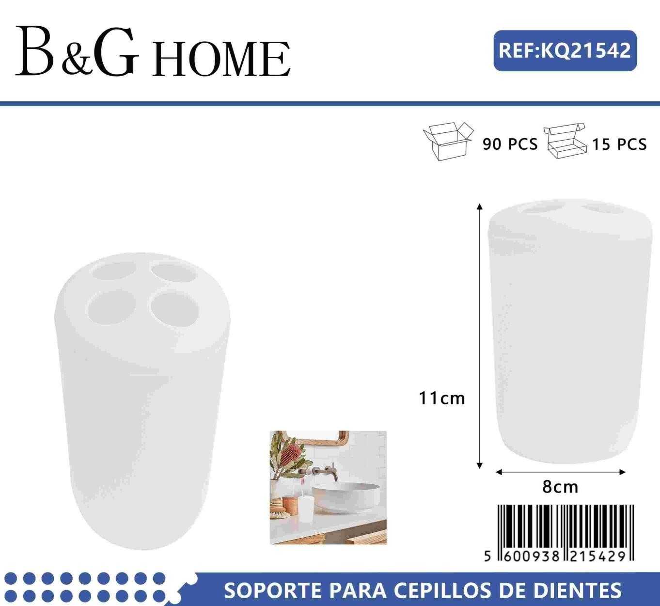Θήκη οδοντόβουρτσας πλαστική – White – 21542
