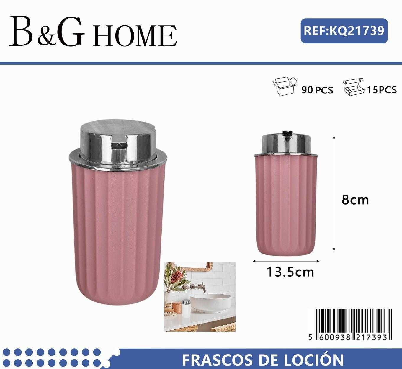Θήκη κρεμοσάπουνου Dispenser πλαστική – Pink – 21739