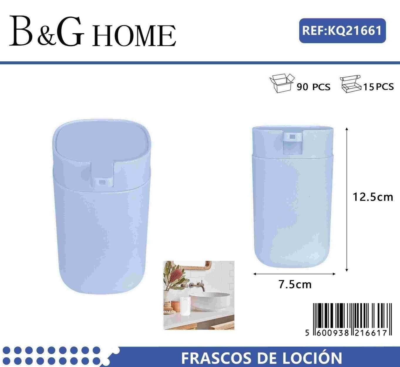 Θήκη κρεμοσάπουνου Dispenser πλαστική – Light Blue – 21661