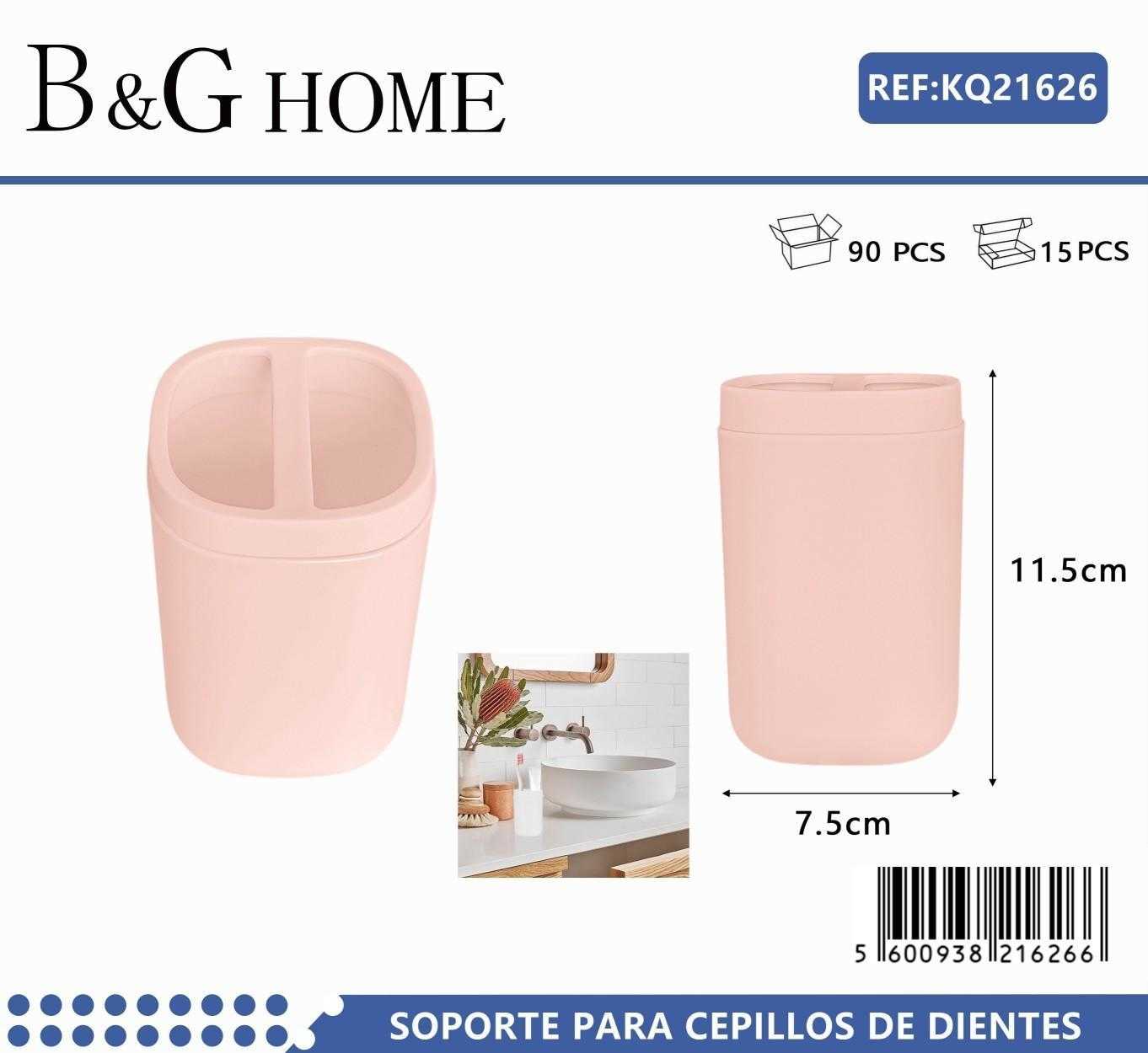 Θήκη οδοντόβουρτσας πλαστική – Light Pink – 21626