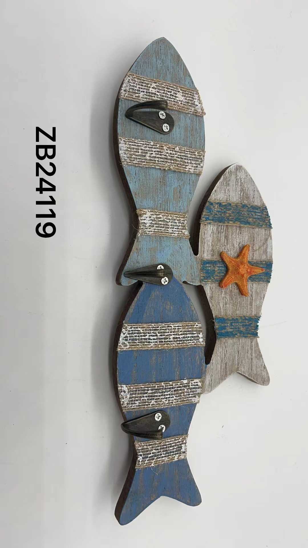 Σετ διακοσμητικά Souvenir – Κρεμάστρα – ZB24119 – 4 τεμάχια – 251971