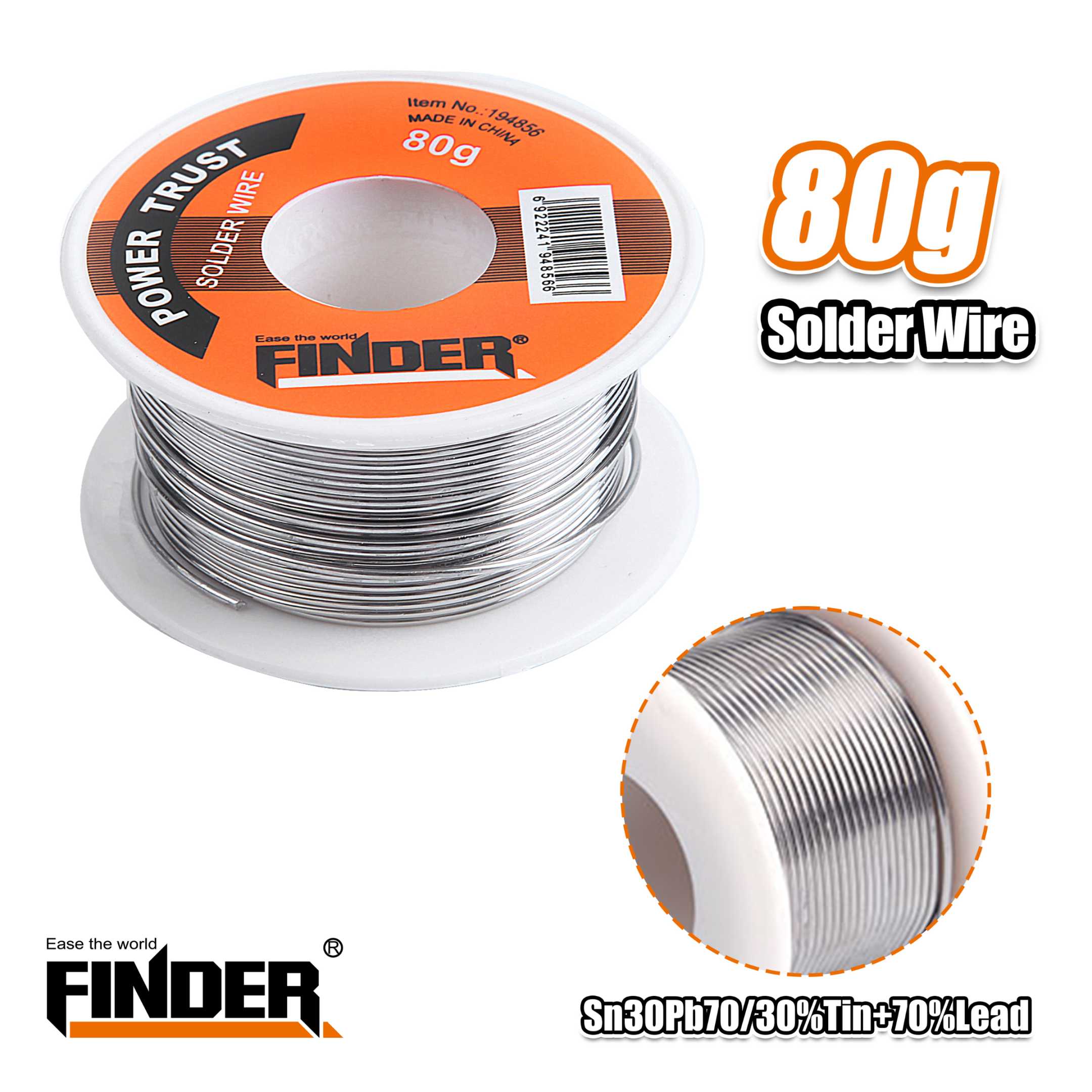 Σύρμα συγκόλλησης Καλάι – 80g – Finder – 194856