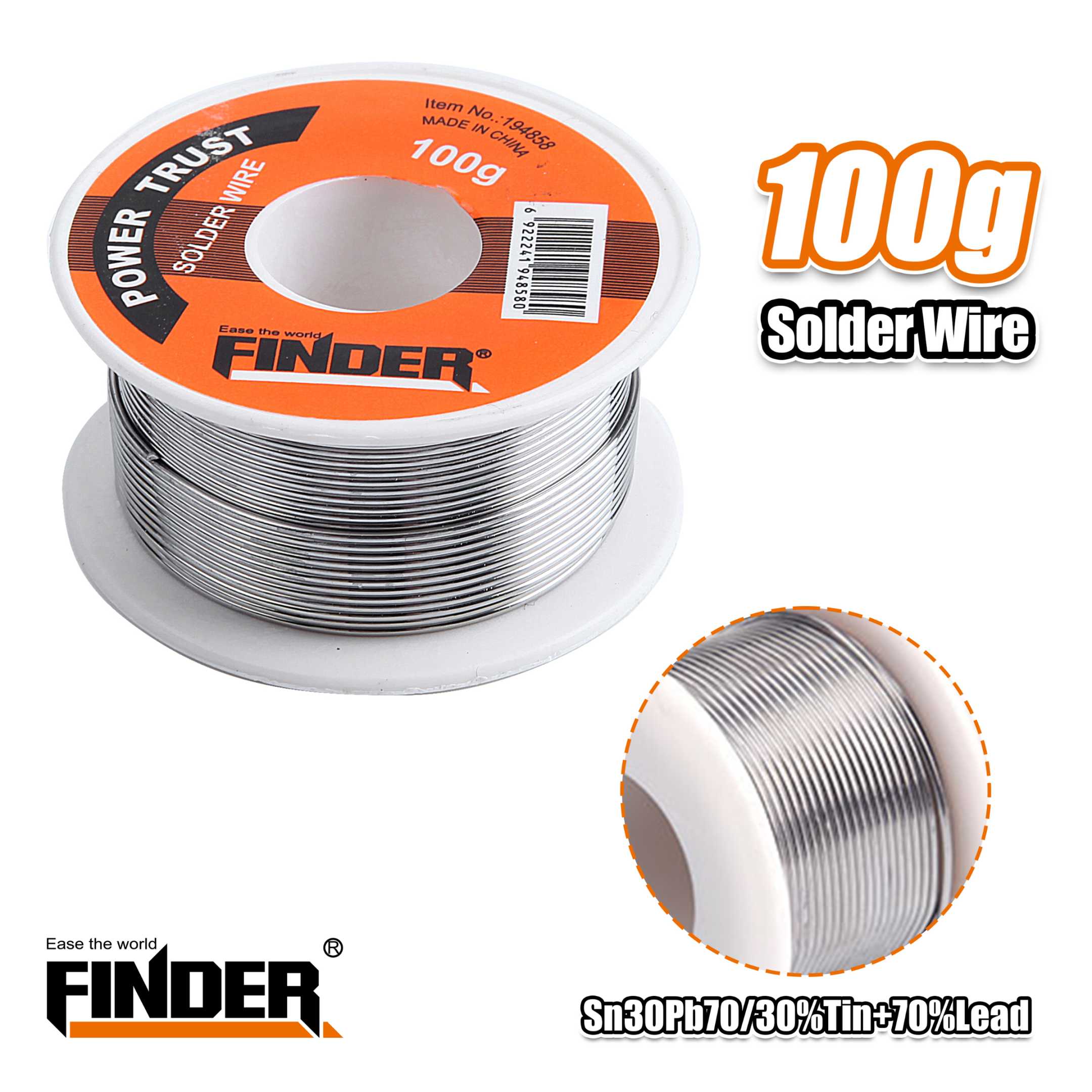 Σύρμα συγκόλλησης Καλάι – 100g – Finder – 194858