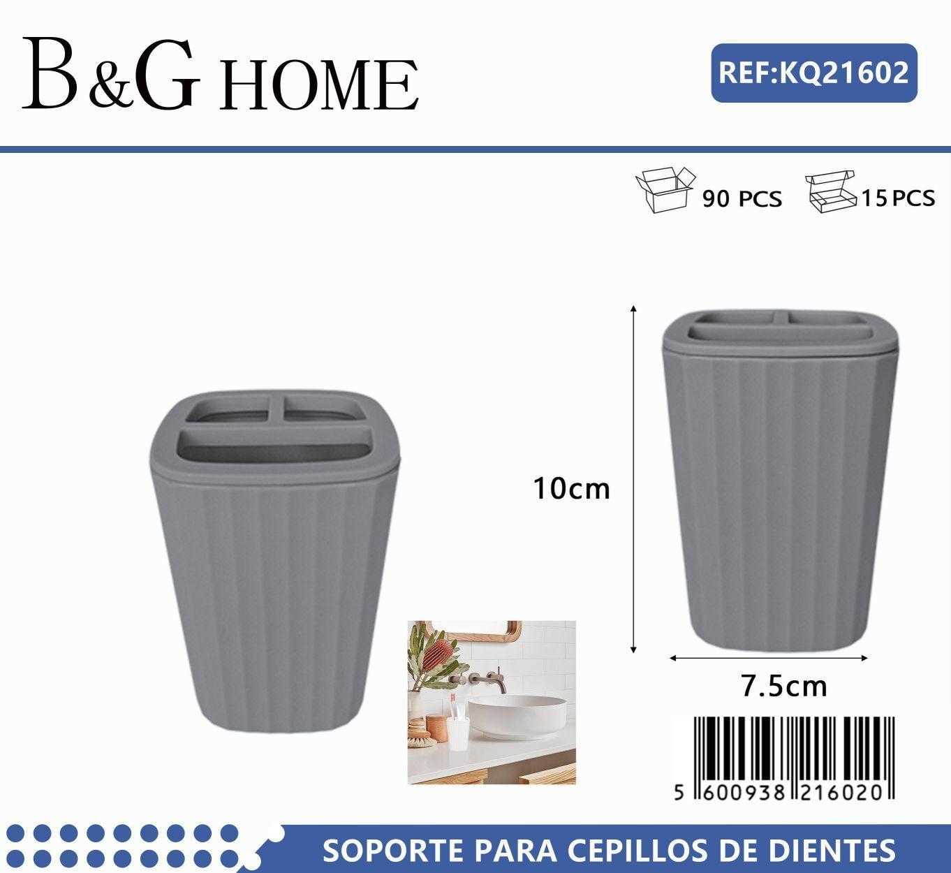 Θήκη οδοντόβουρτσας πλαστική – Grey – 21602