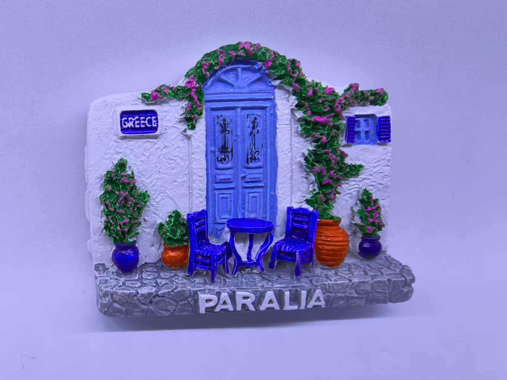 Τουριστικό μαγνητάκι Souvenir – Σετ 12pcs – Paralia – 678422