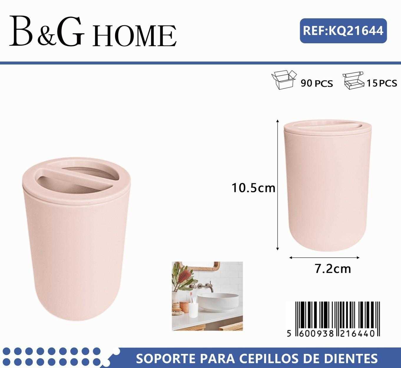 Θήκη οδοντόβουρτσας πλαστική – Light Pink – 21644