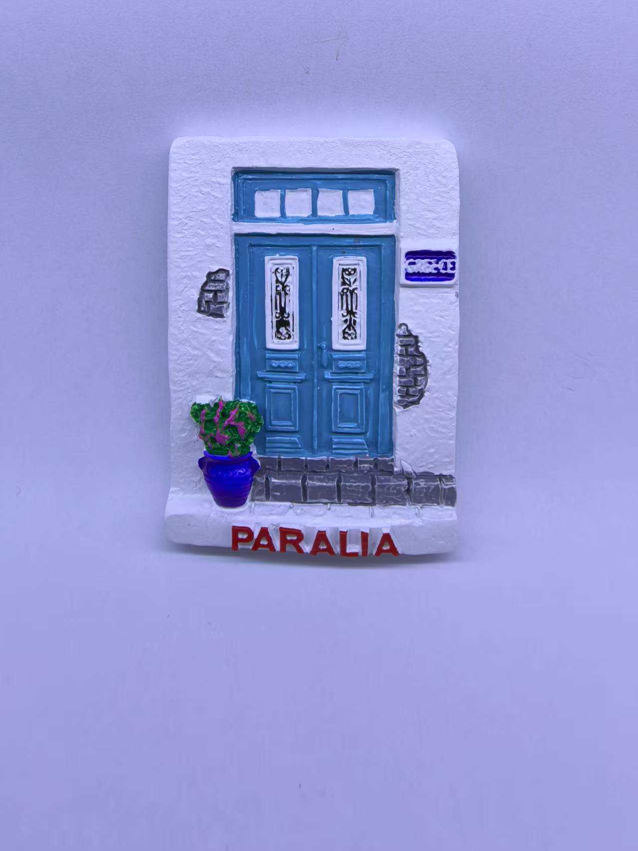 Τουριστικό μαγνητάκι Souvenir – Σετ 12pcs – Paralia – 678428