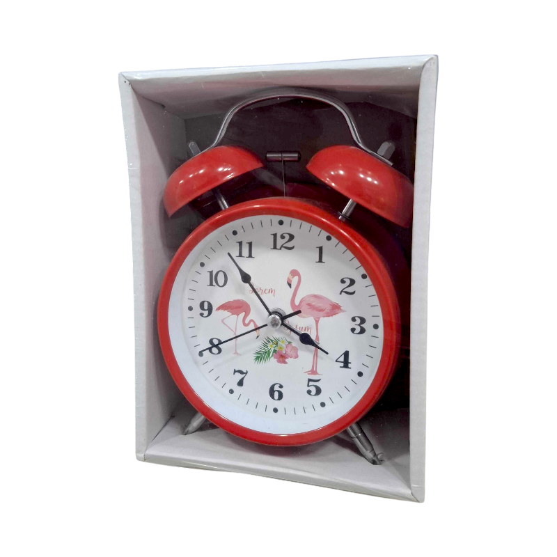 Επιτραπέζιο ρολόι – Ξυπνητήρι – LP8806N – 001034 – Red