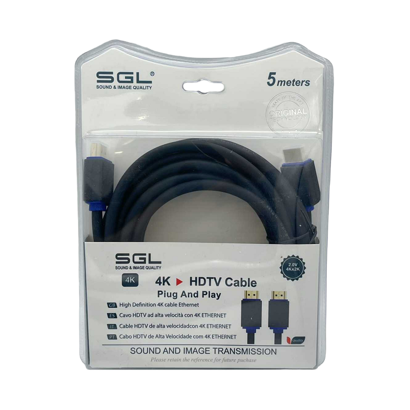 Καλώδιο HDMI – 1592 – Male/Male – 5m – 094724