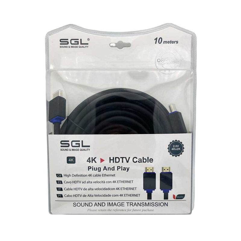 Καλώδιο HDMI – D1592 – High Speed 2.0V – 10m – 094861
