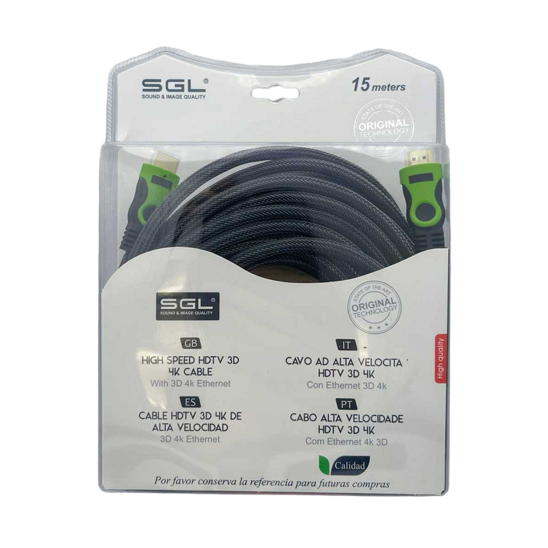 Καλώδιο HDMI – B1593 – 2V – Male/Male – 15m – 094922
