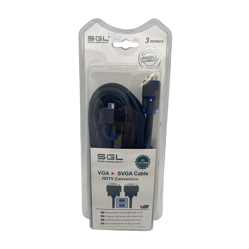 Καλώδιο VGA – 550BB – Male/Male – 3m – 095073