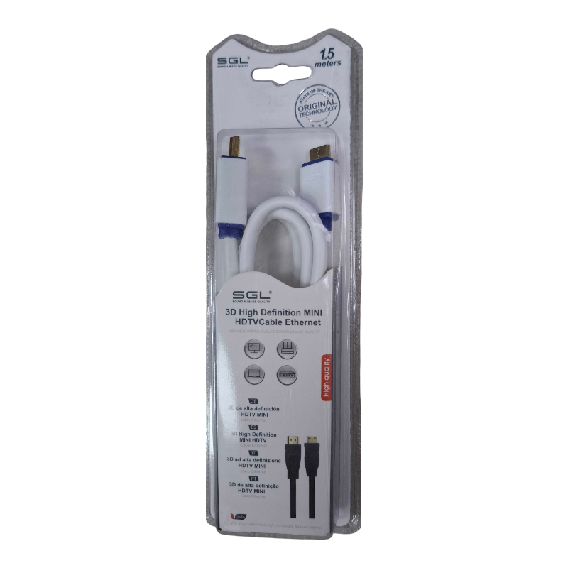 Καλώδιο HDMI σε Mini HDMI – Male/Male – 1592AB – 1.5m – 095165