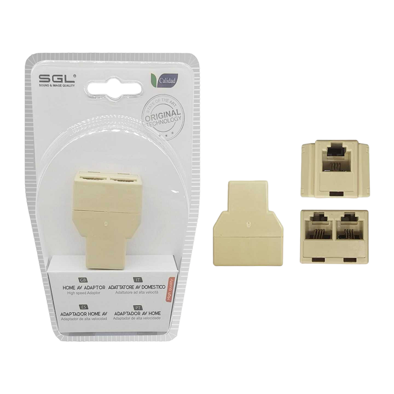 Διακλαδωτής τηλεφωνικης γραμμής – Splitter – 2Way – 1770-1 – 098579