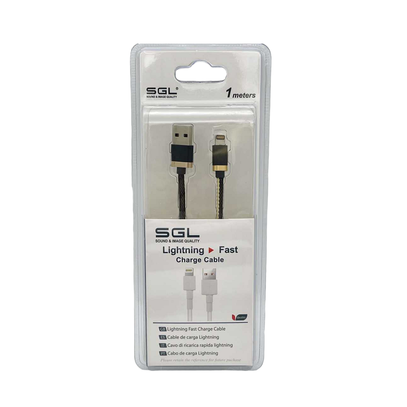 Καλώδιο φόρτισης & data – Lightning – Fast Charge – R5 – 1m – 099163
